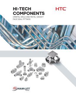 HTC Orbital Weld And Metal Gasket Face Seal Fittings